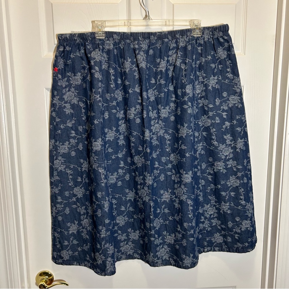 Vintage Mainstreet Blues Denim Skirt